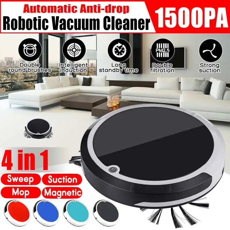 DIDIHOU Rechargeable Auto Cleaning Robot Smart Sweeping Robot Dirt Dust Hair Automatic Cleaner For Home Electric Vacuum Cleaners
DIDIHOU Rechargeable Auto Cleaning Robot Smart Sweeping Robot Dirt Dust Hair Automatic Cleaner For Home Electric Vacuum Cleaners