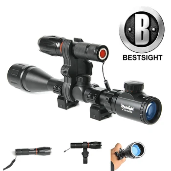 4-16x40 Hunting Scope Illuminated With QQ09 Flashlight Optics Rifle Scopese For Airsoft Air Guns Sniper Rifle Scope Chasse
4-16x40 Hunting Scope Illuminated With QQ09 Flashlight Optics Rifle Scopese For Airsoft Air Guns Sniper Rifle Scope Chasse