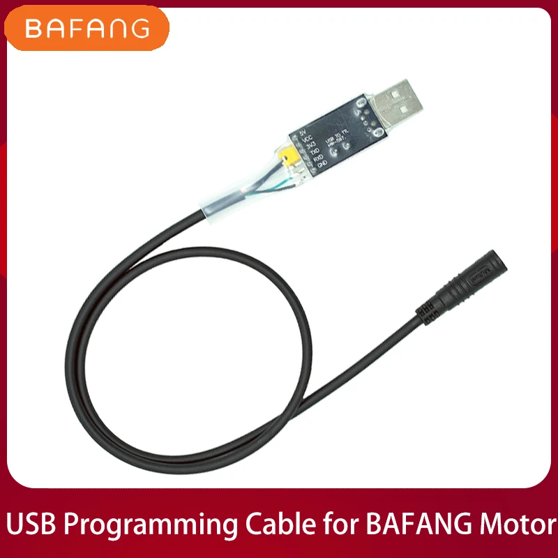 BAFANG USB Programming Cable for BBS01 BBS02 BBS03 BBSHD Mid Drive Motor Kit Electric Bicycle Motor
BAFANG USB Programming Cable for BBS01 BBS02 BBS03 BBSHD Mid Drive Motor Kit Electric Bicycle Motor