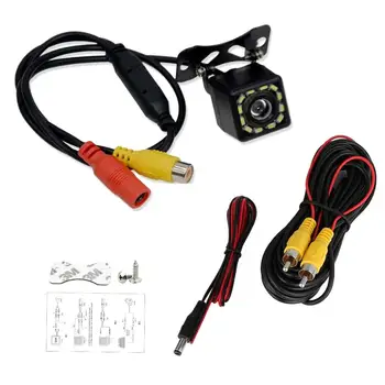 6Pcs Car Rear View Camera Universal 12 LED Night Vision Backup Parking Reverse Camera Waterproof 170 Wide Angle HD Image
6Pcs Car Rear View Camera Universal 12 LED Night Vision Backup Parking Reverse Camera Waterproof 170 Wide Angle HD Image