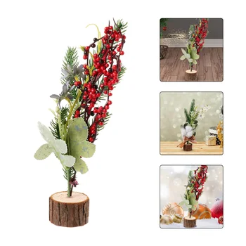 2pcs Christmas Desktop Adornments Artificial Floral Art Ornaments Holiday Decor
2pcs Christmas Desktop Adornments Artificial Floral Art Ornaments Holiday Decor