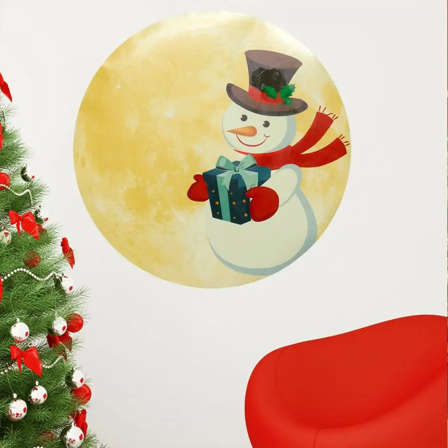 30cm Luminous Moon Shape Christmas Themed Glowing Wall Sticker Home Decor Wall Stickers Christmas Ornament
30cm Luminous Moon Shape Christmas Themed Glowing Wall Sticker Home Decor Wall Stickers Christmas Ornament
