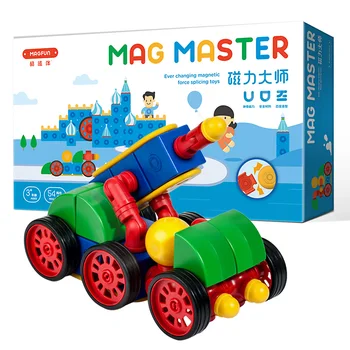 New 54Pcs DIY Magnetic Assembly Building Stacking Block Educational Construction Kit Christmas Gift For kids Parents Interaction
New 54Pcs DIY Magnetic Assembly Building Stacking Block Educational Construction Kit Christmas Gift For kids Parents Interaction