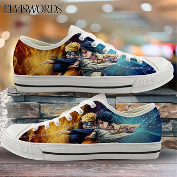 ELVISWORDS Fashion Anime Design Casual Canvas Shoes Mens Naruto Printed shoes White Sneakers Vulcanize Shoes мужские кросовки
ELVISWORDS Fashion Anime Design Casual Canvas Shoes Mens Naruto Printed shoes White Sneakers Vulcanize Shoes мужские кросовки