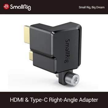 SmallRig HDMI & Type-C Right-Angle Adapter 2 In 1 Design For BMPCC 4K Camera Cage Small Size Accessories Rig Dslr - 2700
SmallRig HDMI & Type-C Right-Angle Adapter 2 In 1 Design For BMPCC 4K Camera Cage Small Size Accessories Rig Dslr - 2700