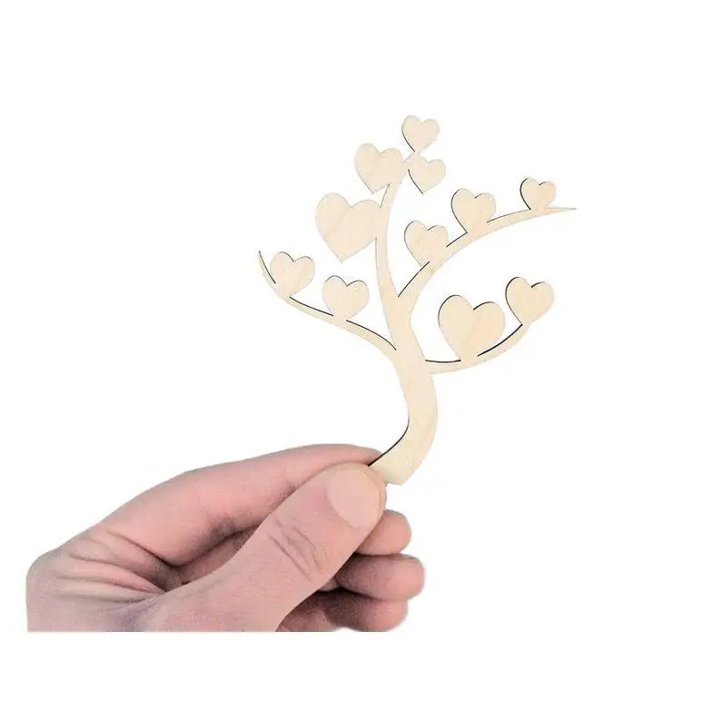 Wooden Tree with Hearts (10cm) Shape Art Projects Craft Decoration Gift Decoupage Ornament 0124
Wooden Tree with Hearts (10cm) Shape Art Projects Craft Decoration Gift Decoupage Ornament 0124