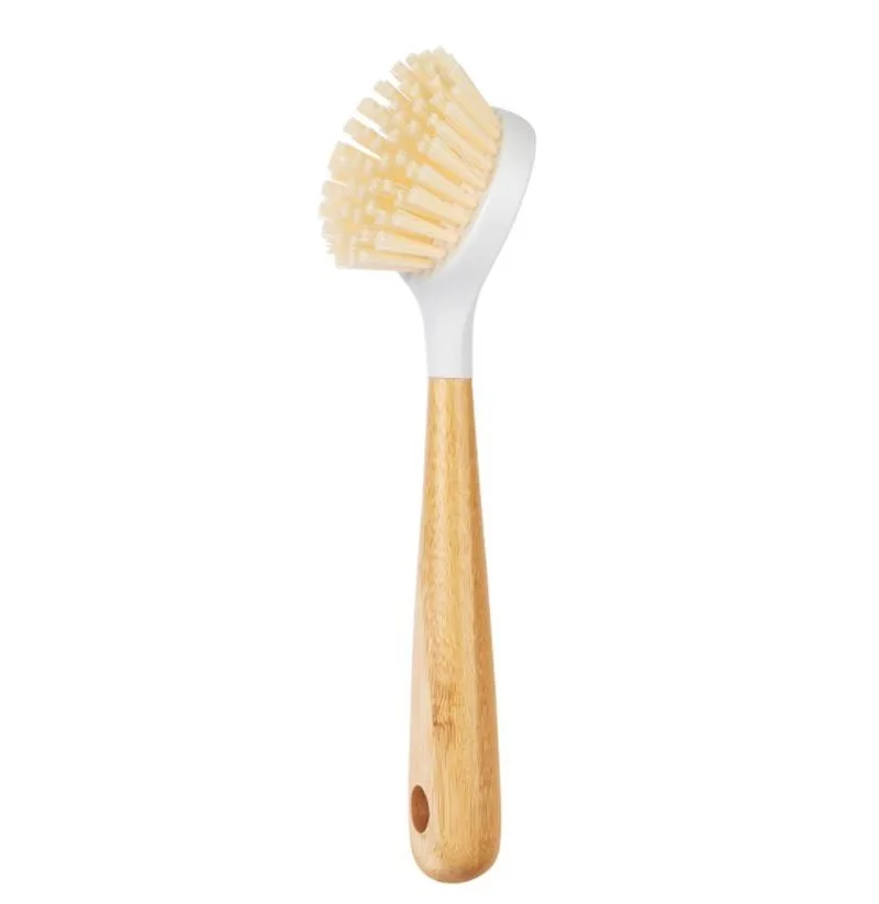 New household Bamboo Long handle Pot brush kitchen Cleaning brush Strong decontamination durable
New household Bamboo Long handle Pot brush kitchen Cleaning brush Strong decontamination durable