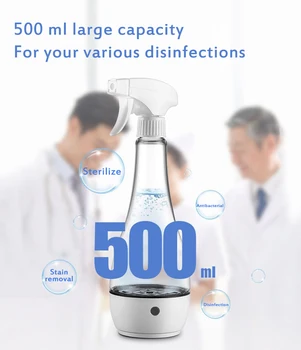 Hypochlorous Water Disinfection Machine Hypochlorous Making Machine Acid Disinfection Water Maker for Smart Home
Hypochlorous Water Disinfection Machine Hypochlorous Making Machine Acid Disinfection Water Maker for Smart Home