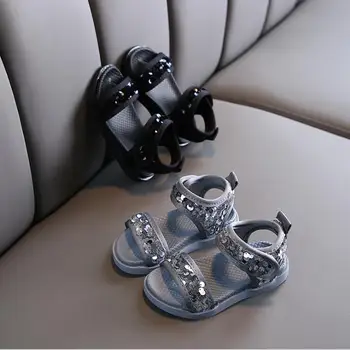 Korean Summer Children Shoes Girls Sandals Sequins Sandals Fashion Baby Toddler Girls Shoes Dance Princess Kids Shoes 
Korean Summer Children Shoes Girls Sandals Sequins Sandals Fashion Baby Toddler Girls Shoes Dance Princess Kids Shoes