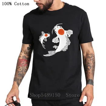 3D Twin Koi Fish Cotton O-neck Tshirt Tai Chi Style Carp Tattoo Japanese World Animal Painting Loose Casual Yin Yang T Shirt Men
3D Twin Koi Fish Cotton O-neck Tshirt Tai Chi Style Carp Tattoo Japanese World Animal Painting Loose Casual Yin Yang T Shirt Men