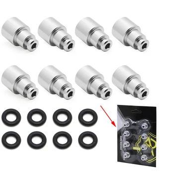 8PCS For LS3 delphi 4.8 5.3 6.0 Fuel injector into a LS1 LS2 Fuel injector extender adapter TOP HAT Accessories
8PCS For LS3 delphi 4.8 5.3 6.0 Fuel injector into a LS1 LS2 Fuel injector extender adapter TOP HAT Accessories