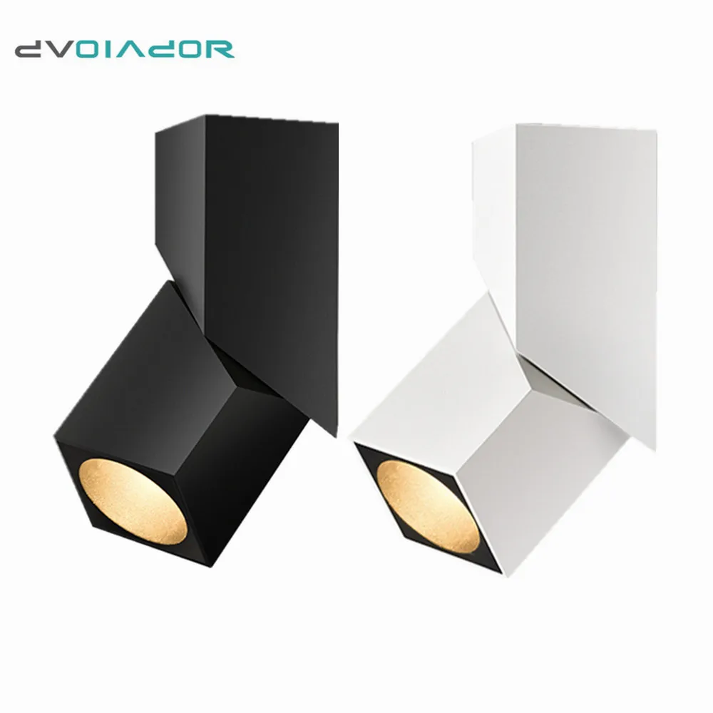 Dimmable Led Lamp Surface Mounted LED Downlight Flodable 360 Degree Rotatable Spot led Art Simple Living Room Shop Ceiling Lamp
Dimmable Led Lamp Surface Mounted LED Downlight Flodable 360 Degree Rotatable Spot led Art Simple Living Room Shop Ceiling Lamp