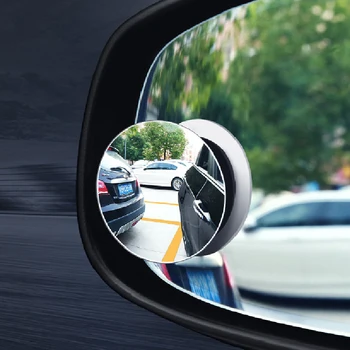 2pcs 360 Degree Rotation Universal Car Mirror Blind Spot Mirror Frameless Ultrathin Wide Angle Round Convex Rear View Mirror
2pcs 360 Degree Rotation Universal Car Mirror Blind Spot Mirror Frameless Ultrathin Wide Angle Round Convex Rear View Mirror