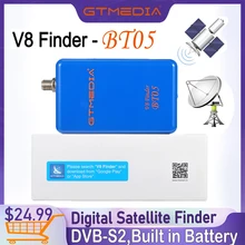 GTMEDIA V8 Finder BT05 Satfinder DVB S2 Satellite Finder Multi Standard Decoding For Andriod IOS Digital Bluetooth HD Satfinder
GTMEDIA V8 Finder BT05 Satfinder DVB S2 Satellite Finder Multi Standard Decoding For Andriod IOS Digital Bluetooth HD Satfinder