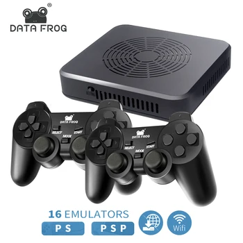 DATA FROG WIFI Video Game Console Support 4 Player Built-in 3000+games 100 3D games For PS1/PSP Retro Game Console Support HDMI
DATA FROG WIFI Video Game Console Support 4 Player Built-in 3000+games 100 3D games For PS1/PSP Retro Game Console Support HDMI