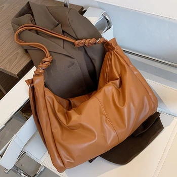 Winter 2020 Women's Bag Large Shoulder Bag Soft PU Leather Big Handbags Female Casual Travel Large Capacity Simple
Winter 2020 Women's Bag Large Shoulder Bag Soft PU Leather Big Handbags Female Casual Travel Large Capacity Simple