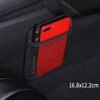 Universal Black Car Back Seat Vehicle Stick-up Mesh Net Organizer Storage Bag Phone Holder Organizer Pouch Car-styling accessory
Universal Black Car Back Seat Vehicle Stick-up Mesh Net Organizer Storage Bag Phone Holder Organizer Pouch Car-styling accessory