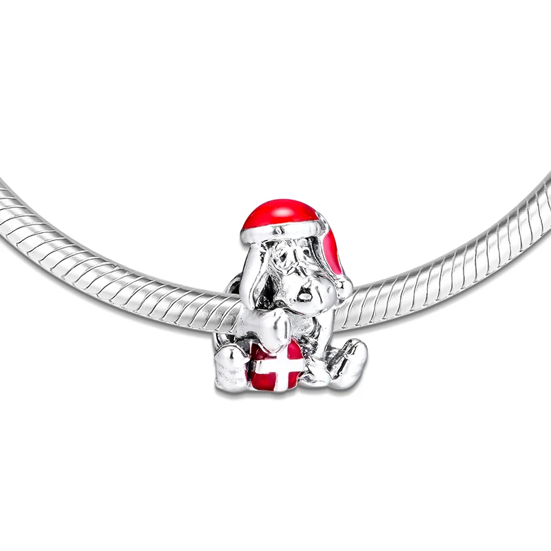 GPY-Eeyore-Christmas-Charms-925-Original-Fit-Pandora-Bracelet-Sterling-Silver-Charm-Beads-for-Jewelry-Making (4)