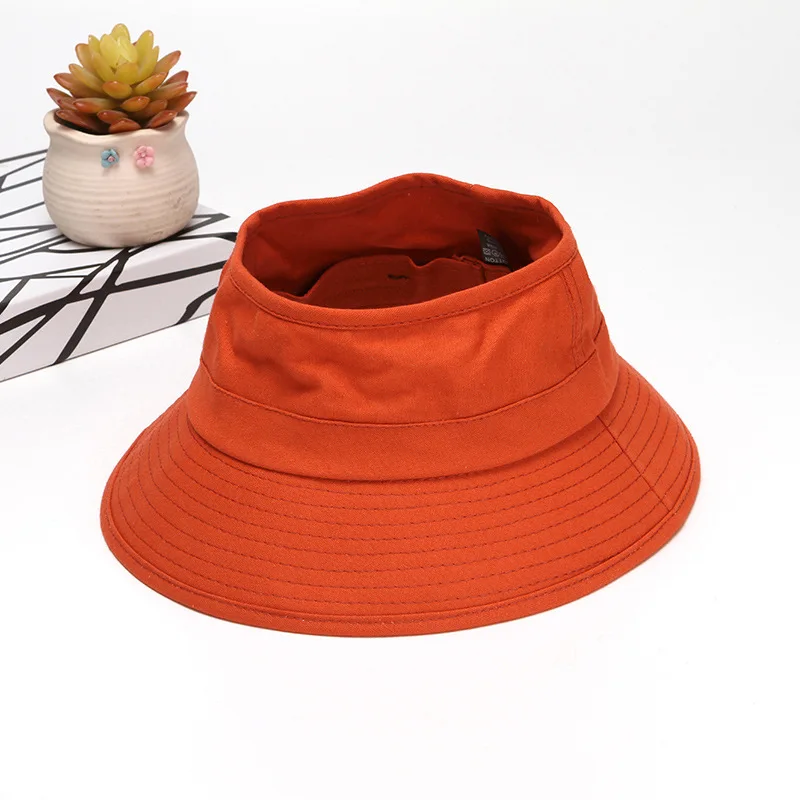 Korean-style Fashion Empty Top Spring And Summer Breathable Bucket Hat Men And Women Casual Pure Cotton-Tie Ponytail Hair Bands
Korean-style Fashion Empty Top Spring And Summer Breathable Bucket Hat Men And Women Casual Pure Cotton-Tie Ponytail Hair Bands
