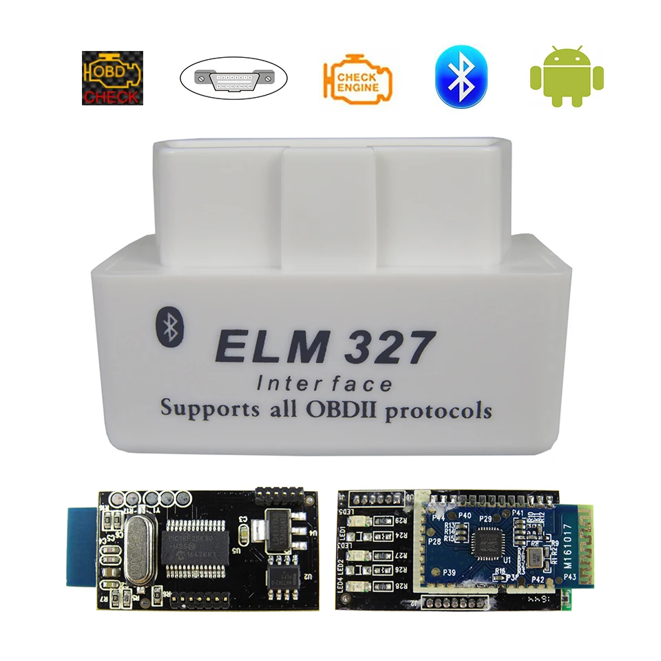 Bluetooth ELM327 V1.5 автомобильный диагностический инструмент чип PIC18F25K80 белый ELM 327 в 1,5 OBD2 сканер для Android считыватель кодов сканеры
Bluetooth ELM327 V1.5 автомобильный диагностический инструмент чип PIC18F25K80 белый ELM 327 в 1,5 OBD2 сканер для Android считыватель кодов сканеры