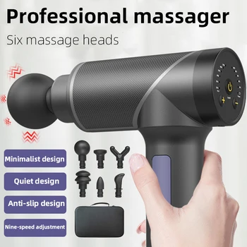 Massage gun deep muscle massager muscle pain full body massage exercise relaxation weight loss slimming relief 
Massage gun deep muscle massager muscle pain full body massage exercise relaxation weight loss slimming relief