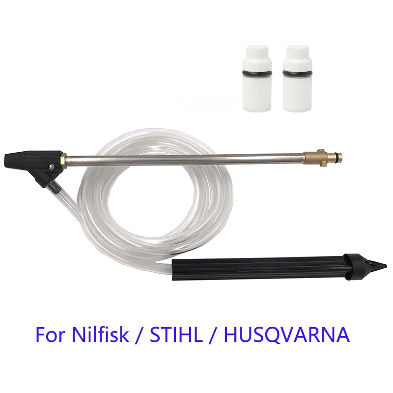 High Pressure Cleaning Machine Sand Blasting Gun Rust Removal With Two Ceramic Nozzles For Quick Connection
High Pressure Cleaning Machine Sand Blasting Gun Rust Removal With Two Ceramic Nozzles For Quick Connection