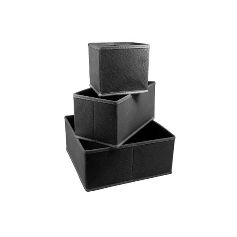 Six-piece Non-woven Storage Box Foldable Drawer Sundries Sorting Box Underwear Storage Box
Six-piece Non-woven Storage Box Foldable Drawer Sundries Sorting Box Underwear Storage Box