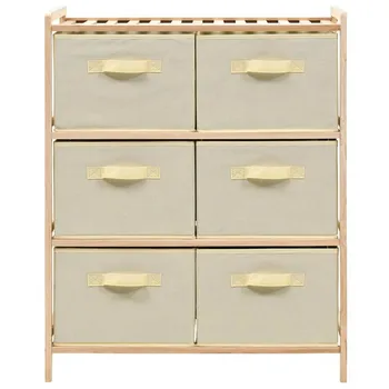 Storage Shelf Beige Cedar Wood Frame And Fabric Baskets 100% Polypropylene Provide Enough Space Fashionable Elegant Organizer
Storage Shelf Beige Cedar Wood Frame And Fabric Baskets 100% Polypropylene Provide Enough Space Fashionable Elegant Organizer