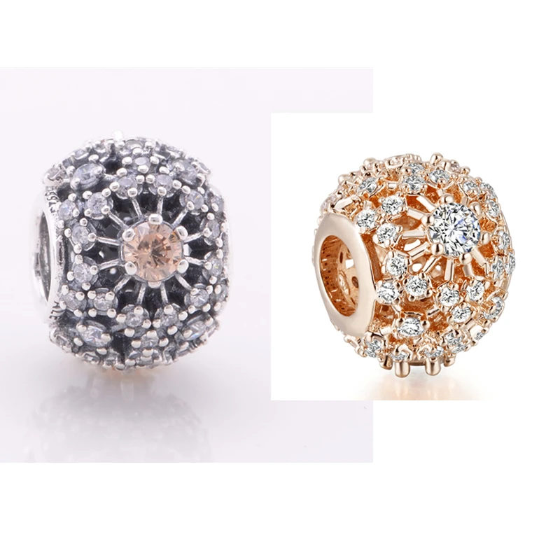 DIY Beads Shinning Snow Charm Fits Original Silver Bracelets For Woman Sterling Silver Jewelry Beads For Jewelry Making
DIY Beads Shinning Snow Charm Fits Original Silver Bracelets For Woman Sterling Silver Jewelry Beads For Jewelry Making