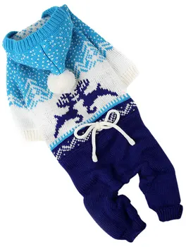 FOR MY DOGS FOR MY DOGS costume for dogs knitted blue / blue FW834-2019 B
FOR MY DOGS FOR MY DOGS costume for dogs knitted blue / blue FW834-2019 B
