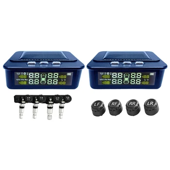 Solar Car Voice Control TPMS Alarm LCD Display Auto Sensor Tire Pressure Monitoring Tyre Tire Temperature Warning System Visture
Solar Car Voice Control TPMS Alarm LCD Display Auto Sensor Tire Pressure Monitoring Tyre Tire Temperature Warning System Visture