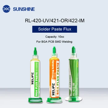 Solder Soldering Paste 10cc No-Clean Flux Grease Syringe For Chips Computer Phone LED BGA SMD PGA PCB Repair Welding Tools
Solder Soldering Paste 10cc No-Clean Flux Grease Syringe For Chips Computer Phone LED BGA SMD PGA PCB Repair Welding Tools