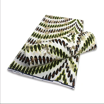 Latest Sequins African Fabrics 100% Cotton Batiki Wax Prints Kitenge/Pagnes/Kikwembe Embroidered Sequins YXL-33
Latest Sequins African Fabrics 100% Cotton Batiki Wax Prints Kitenge/Pagnes/Kikwembe Embroidered Sequins YXL-33