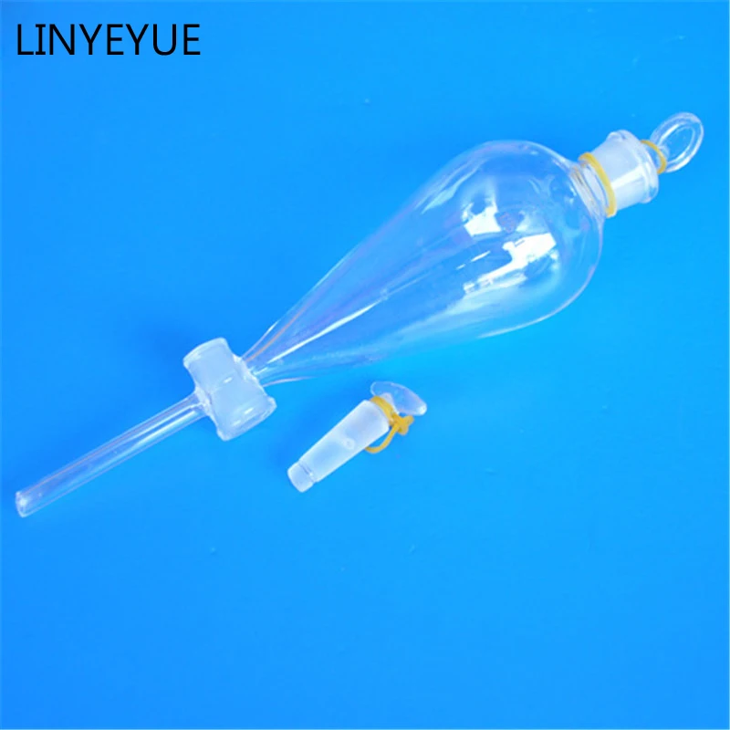 All Sizes 60mL to 2000mL Glass Separating Funnel with Glass Stopper Screw Tap Separatory Funnel Laboratory Glassware
All Sizes 60mL to 2000mL Glass Separating Funnel with Glass Stopper Screw Tap Separatory Funnel Laboratory Glassware