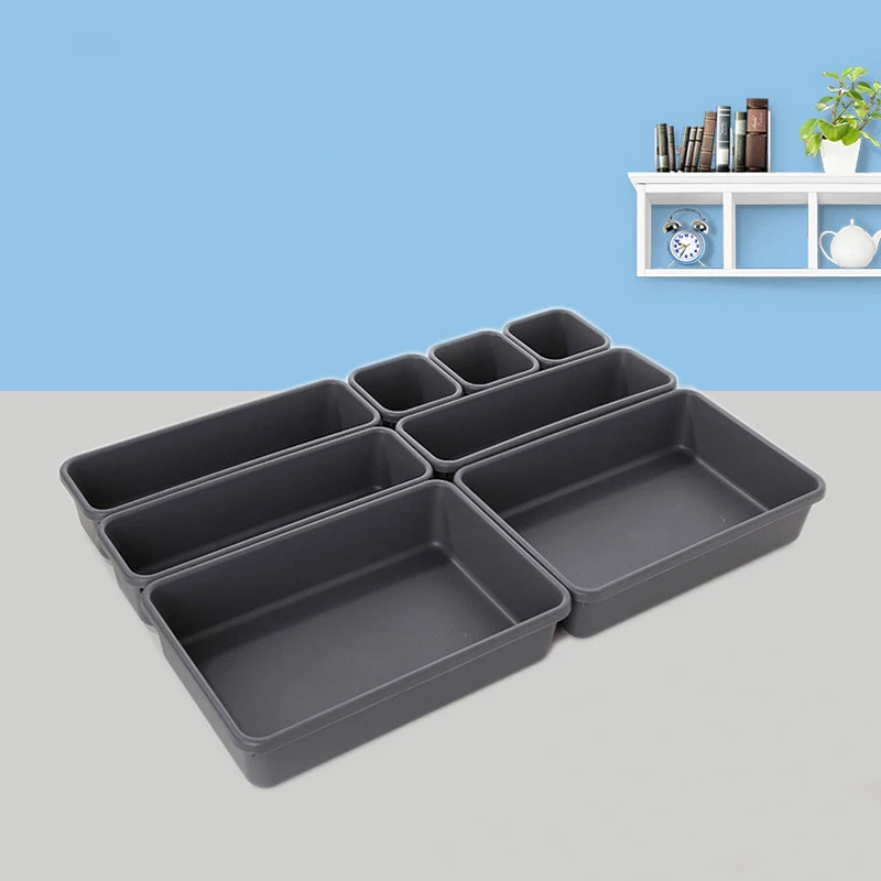 Home Supplies Creative Storage Drawer Storage Box Plastic Partition Free Combination Small Objects Storage Box Custom
Home Supplies Creative Storage Drawer Storage Box Plastic Partition Free Combination Small Objects Storage Box Custom