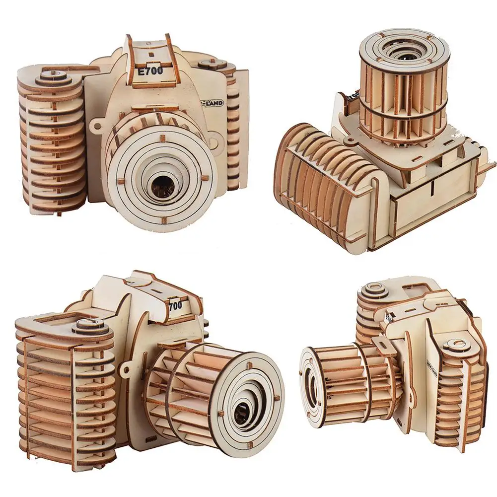 3D Camera Simulation Puzzles Toy Puzzles Art Crafts DIY Assembling Model Educational Toy DIY Assembling
3D Camera Simulation Puzzles Toy Puzzles Art Crafts DIY Assembling Model Educational Toy DIY Assembling
