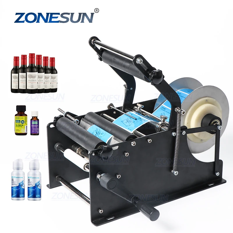 ZS-50P Manual Mineral Water Plastic Round Bottle Labeling Machine For Round Bottles Sticker Label Packing Machine
ZS-50P Manual Mineral Water Plastic Round Bottle Labeling Machine For Round Bottles Sticker Label Packing Machine
