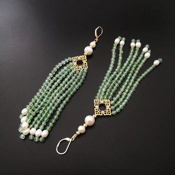 Natural Freshwater Pearls Dongling Jage Retro Chinese-style Cheongsam Tassels Pressure Lapel Package Pendant Accessories
Natural Freshwater Pearls Dongling Jage Retro Chinese-style Cheongsam Tassels Pressure Lapel Package Pendant Accessories