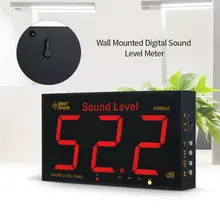 AR884A Smart Wall Mounted Large LCD Display Sound Level Meter Digital Sound Level Meter Digital Sound Level Meter
AR884A Smart Wall Mounted Large LCD Display Sound Level Meter Digital Sound Level Meter Digital Sound Level Meter