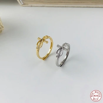 925 Sterling Silver Cross Pattern Woman Anillos Adjustable Finger Ring for Valentine's Day Engagement Lovers' Rings Fine Jewelry
925 Sterling Silver Cross Pattern Woman Anillos Adjustable Finger Ring for Valentine's Day Engagement Lovers' Rings Fine Jewelry