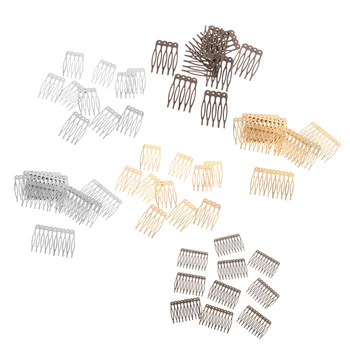 60 Pieces Wholesale Blank Hair Comb for Hair Accessories DIY Findings 5/10 Teeth Side Clip
60 Pieces Wholesale Blank Hair Comb for Hair Accessories DIY Findings 5/10 Teeth Side Clip