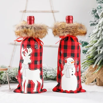 Latest 2021 Christmas Gift Bag Holder Santa Wine Bottle Dust Cover Noel Christmas Decorations for Home 2020 Eve Navidad Gift Bag
Latest 2021 Christmas Gift Bag Holder Santa Wine Bottle Dust Cover Noel Christmas Decorations for Home 2020 Eve Navidad Gift Bag