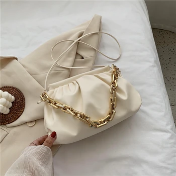 Solid Color Pleated Tote bag 2020 Fashion New High-quality Soft Leather Women's Designer Handbag Travel Shoulder Bags Armpit bag 
Solid Color Pleated Tote bag 2020 Fashion New High-quality Soft Leather Women's Designer Handbag Travel Shoulder Bags Armpit bag