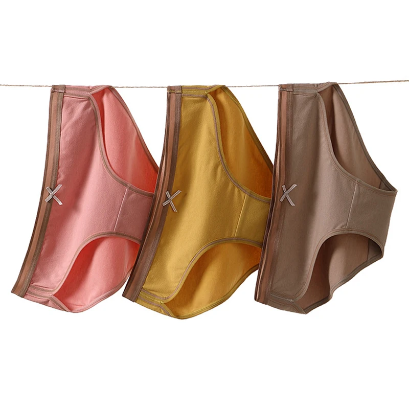 Cotton Panties Women Underwear Breathable Sexy Soft Lingerie Solid Briefs Ladies Mid Waist Underwear Fashion Panties New
Cotton Panties Women Underwear Breathable Sexy Soft Lingerie Solid Briefs Ladies Mid Waist Underwear Fashion Panties New