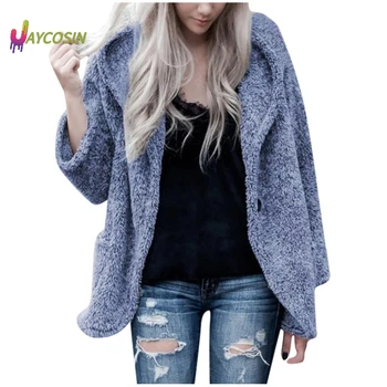 Jaycosin Casual Woemn Coat 2019 Autumn And Winter New Fashion Turn-down Collar Long Sleeved Women Loose Long Coat Female
Jaycosin Casual Woemn Coat 2019 Autumn And Winter New Fashion Turn-down Collar Long Sleeved Women Loose Long Coat Female