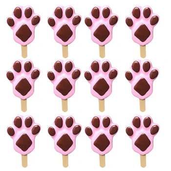12PCS Creative Three-Dimensional Cat Claw Ice Cream Foreign Trade Resin Refrigerator Sticker Souvenir
12PCS Creative Three-Dimensional Cat Claw Ice Cream Foreign Trade Resin Refrigerator Sticker Souvenir