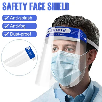 1Pcs Anti-Fog Visor Shield Protective Face Shield Washable Transparent Anti Droplet Dust-proof Full Face Cover Mouth Mask
1Pcs Anti-Fog Visor Shield Protective Face Shield Washable Transparent Anti Droplet Dust-proof Full Face Cover Mouth Mask