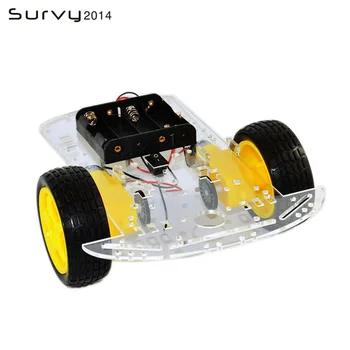 Smart Robot Car Chassis Kit Speed Encoder Battery Box 2WD Ultrasonic Module for arduino diy electronics
Smart Robot Car Chassis Kit Speed Encoder Battery Box 2WD Ultrasonic Module for arduino diy electronics