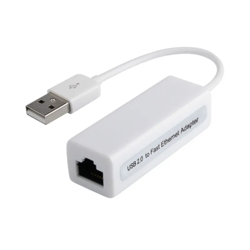 Портативная Сетевая карта 1 шт. Rtl8152 чипы Usb 2 0 к Rj45 сетевой адаптер Lan 10/100 Мбит/с для