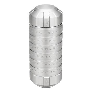 Fashion New Style Educational toys Cryptex locks gift ideas Da Vinci Code lock to marry lover escape chamber props Silver
Fashion New Style Educational toys Cryptex locks gift ideas Da Vinci Code lock to marry lover escape chamber props Silver